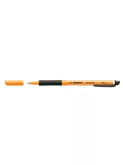 STABILO Rollertoll, 0,5 mm, STABILO "PointVisco", fekete