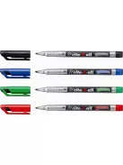 STABILO Alkoholos marker, 1 mm, kúpos, STABILO "Write-4-all", fekete