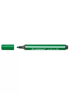   STABILO Filctoll, 1,5-2 mm, rugós hegy, STABILO "Trio Scribbi", zöld