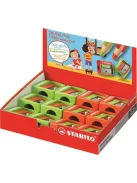 STABILO Hegyező, egylyukú, STABILO "Woody 3 in 1", vegyes színek