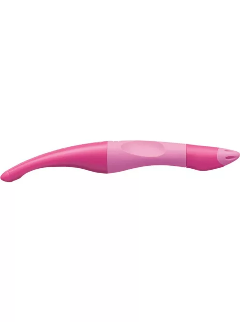 STABILO Rollertoll, 0,5 mm, balkezes, rózsaszín tolltest, STABILO "EASYoriginal Start", kék