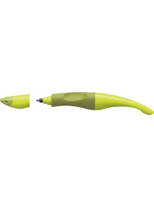 STABILO Rollertoll, 0,5 mm, jobbkezes, zöld tolltest, STABILO "EASYoriginal Start", kék