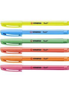   STABILO Szövegkiemelő, 1-3,5 mm, STABILO "Flash", piros