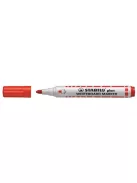 STABILO Táblamarker, 2,5-3,5 mm, kúpos, STABILO "Plan", piros