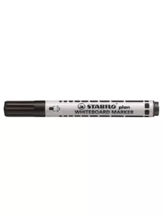   STABILO Táblamarker, 2,5-3,5 mm, kúpos, STABILO "Plan", fekete