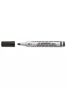 STABILO Táblamarker, 2,5-3,5 mm, kúpos, STABILO "Plan", fekete