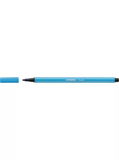   STABILO Filctoll, 1 mm, STABILO "Pen 68", neon kék