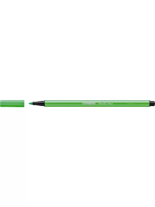 STABILO Filctoll, 1 mm, STABILO "Pen 68", neon zöld