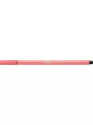 STABILO Filctoll, 1 mm, STABILO "Pen 68", neon piros