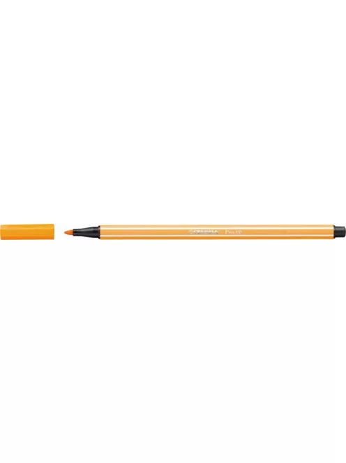 STABILO Filctoll, 1 mm, STABILO "Pen 68", neon narancssárga