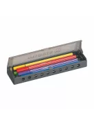 STABILO Filctoll készlet, 1 mm, STABILO "Pen 68", 10 db-os asztali készlet