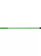 STABILO Filctoll, 1 mm, STABILO "Pen 68", smaragdzöld
