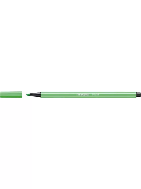 STABILO Filctoll, 1 mm, STABILO "Pen 68", smaragdzöld