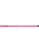 STABILO Filctoll, 1 mm, STABILO "Pen 68", halvány rózsaszín