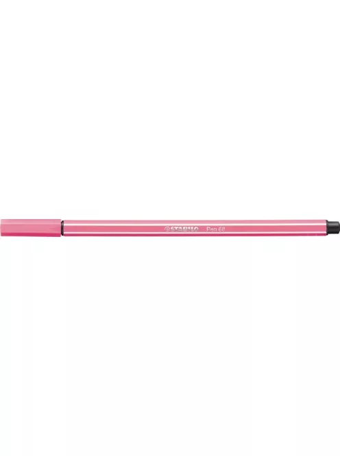 STABILO Filctoll, 1 mm, STABILO "Pen 68", halvány rózsaszín