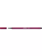 STABILO Filctoll, 1 mm, STABILO "Pen 68", bíborvörös