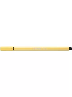   STABILO Filctoll, 1 mm, STABILO "Pen 68", világossárga