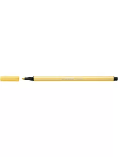   STABILO Filctoll, 1 mm, STABILO "Pen 68", világossárga