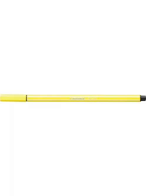 STABILO Filctoll, 1 mm, STABILO "Pen 68", citromsárga
