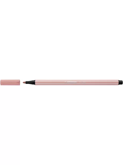 STABILO Filctoll, 1 mm, STABILO "Pen 68", hajnalpír