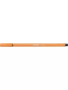 STABILO Filctoll, 1 mm, STABILO "Pen 68", halvány narancssárga