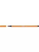STABILO Filctoll, 1 mm, STABILO "Pen 68", halvány narancssárga