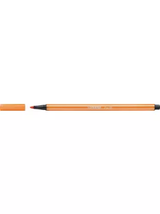   STABILO Filctoll, 1 mm, STABILO "Pen 68", halvány narancssárga