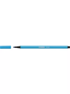   STABILO Filctoll, 1 mm, STABILO "Pen 68", világoskék
