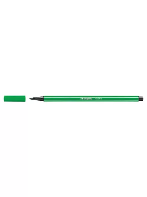 STABILO Filctoll, 1 mm, STABILO "Pen 68", zöld