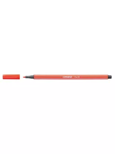   STABILO Filctoll, 1 mm, STABILO "Pen 68", világos piros