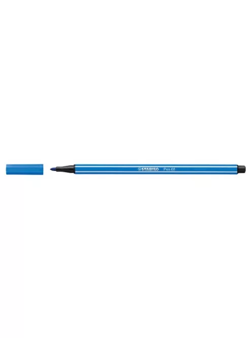STABILO Filctoll, 1 mm, STABILO "Pen 68", sötétkék