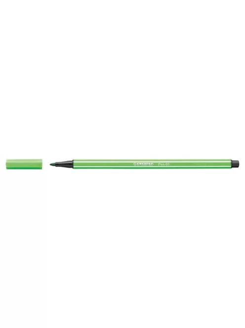 STABILO Filctoll, 1 mm, STABILO "Pen 68", levél zöld