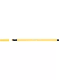 STABILO Filctoll, 1 mm, STABILO "Pen 68", sárga