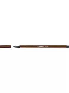 STABILO Filctoll, 1 mm, STABILO "Pen 68", barna