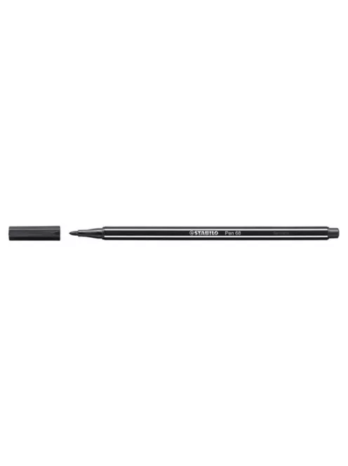 STABILO Filctoll, 1 mm, STABILO "Pen 68", fekete