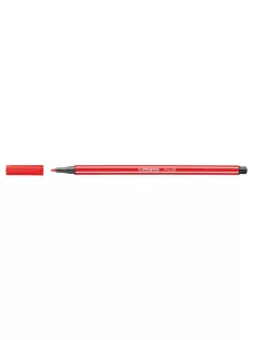   STABILO Filctoll, 1 mm, STABILO "Pen 68", kármin piros