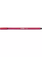 STABILO Filctoll, 1 mm, STABILO "Pen 68", sötétpiros