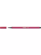 STABILO Filctoll, 1 mm, STABILO "Pen 68", sötétpiros
