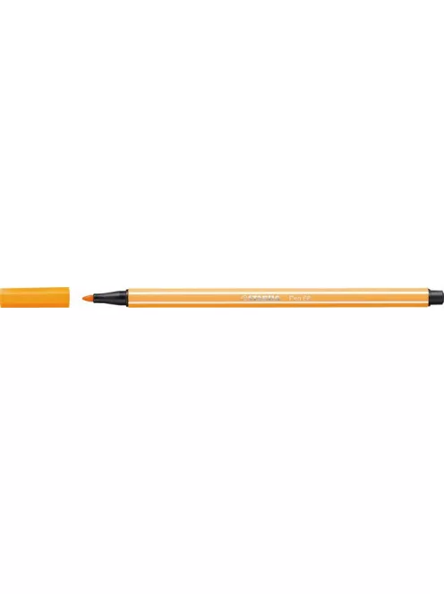 STABILO Filctoll, 1 mm, STABILO "Pen 68", narancssárga