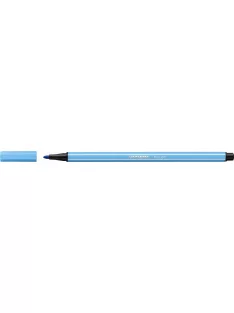   STABILO Filctoll, 1 mm, STABILO "Pen 68", azúrkék