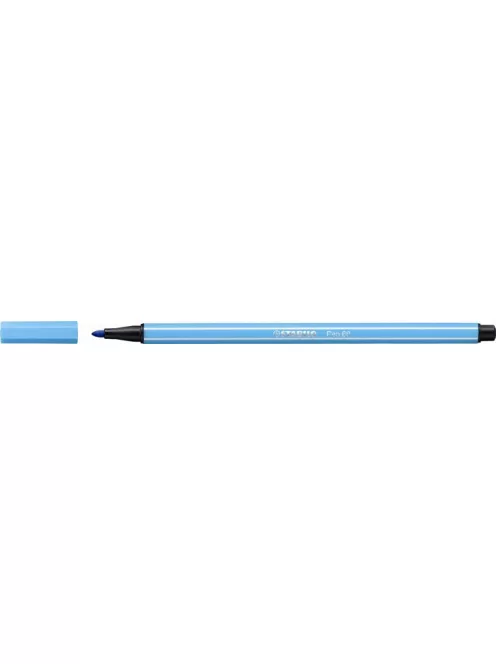 STABILO Filctoll, 1 mm, STABILO "Pen 68", azúrkék