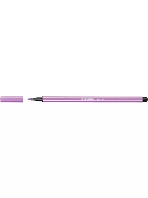 STABILO Filctoll, 1 mm, STABILO "Pen 68", pasztell-lila