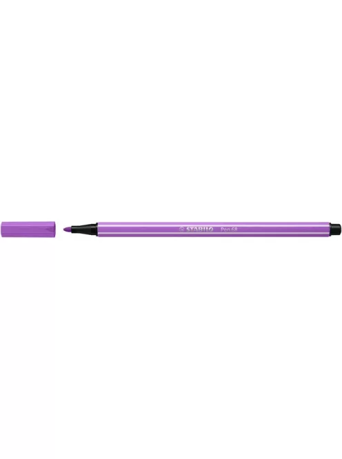 STABILO Filctoll, 1 mm, STABILO "Pen 68", szilva