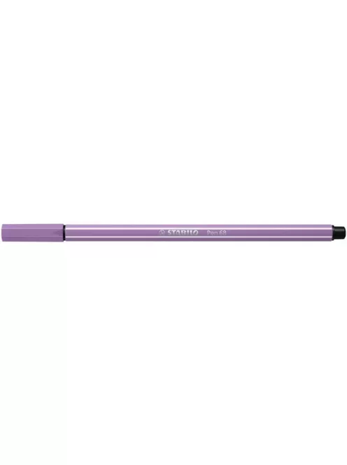 STABILO Filctoll, 1 mm, STABILO "Pen 68", szürkéslila