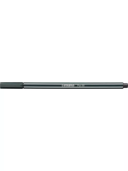 STABILO Filctoll, 1 mm, STABILO "Pen 68", sötétzöld