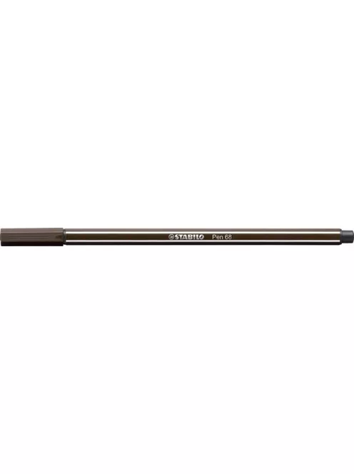 STABILO Filctoll, 1 mm, STABILO "Pen 68", kávébarna