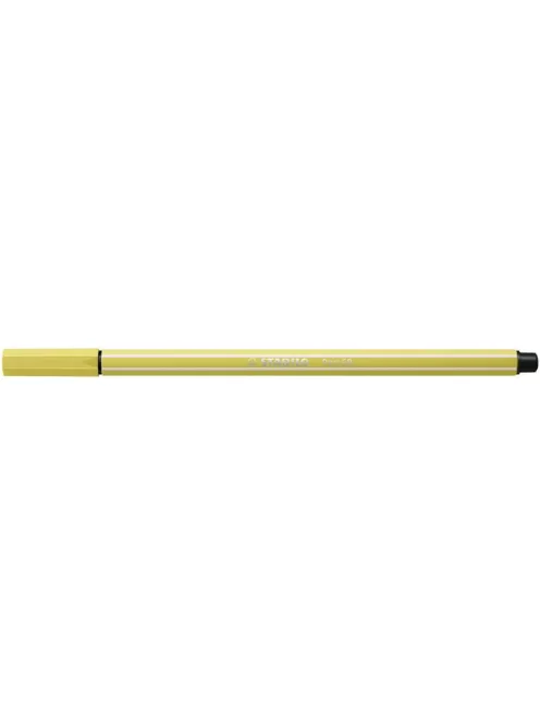 STABILO Filctoll, 1 mm, STABILO "Pen 68", mustár