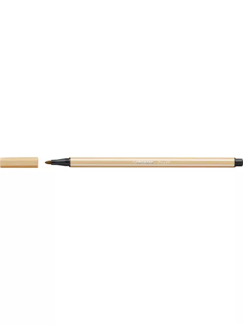 STABILO Filctoll, 1 mm, STABILO "Pen 68", világosokker
