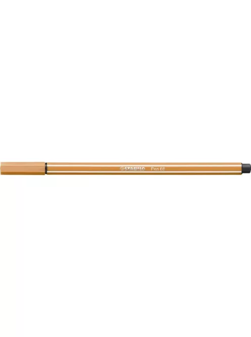 STABILO Filctoll, 1 mm, STABILO "Pen 68", sötétokker