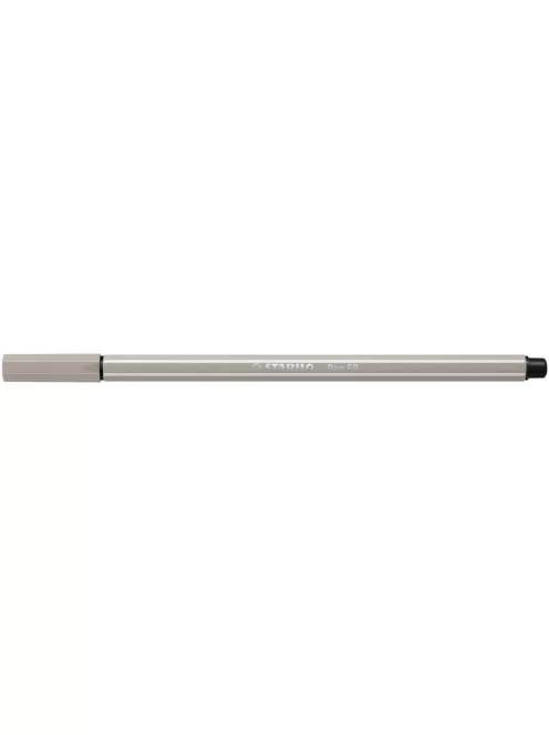 STABILO Filctoll, 1 mm, STABILO "Pen 68", melegszürke
